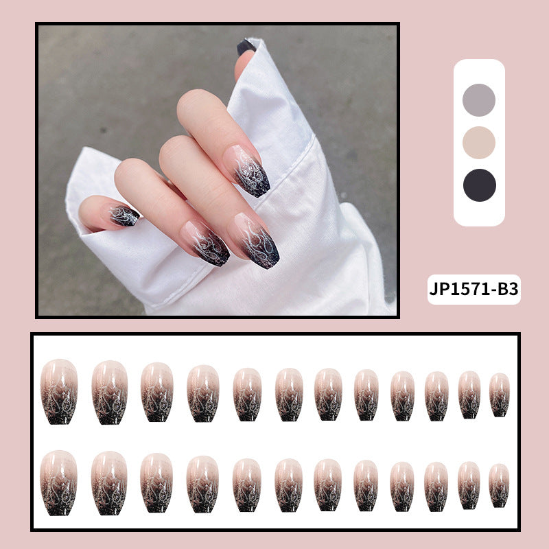 Wholesale Dark Flame Nail Patch